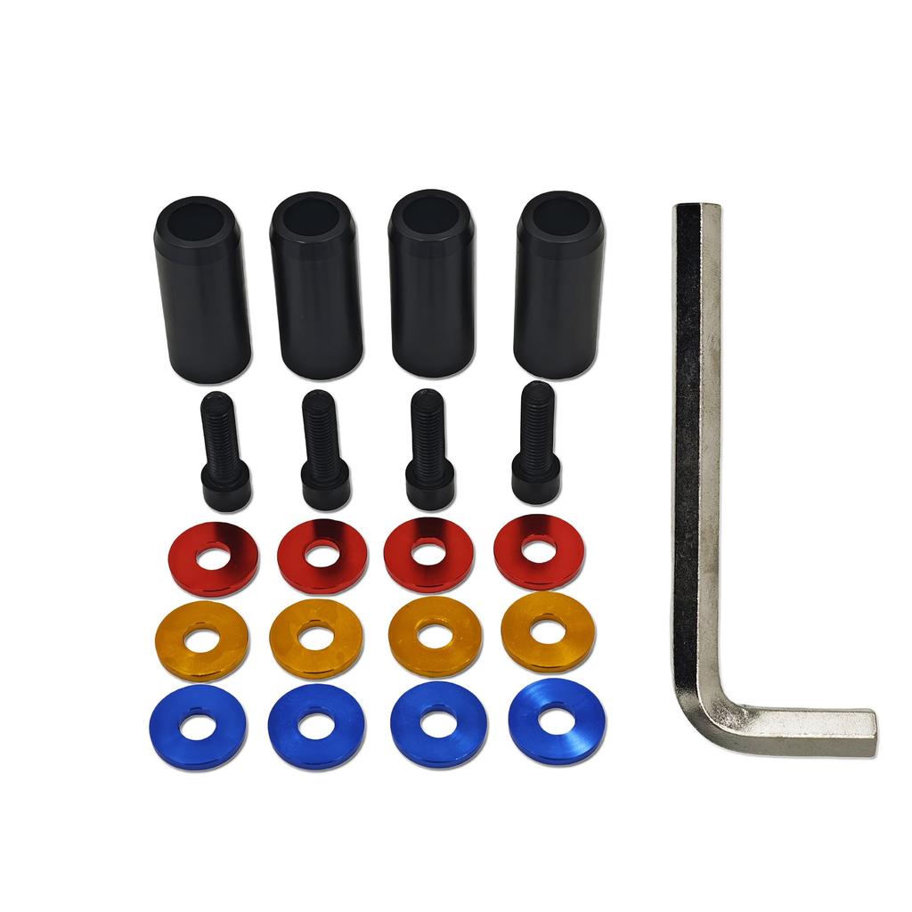 Yoothi Saddlebag Guard for Harley Touring Street Glide Road Glide Road King Electra Ultra Saddlebag Guard Bar Bracket Rear Mount Saddle Bag Support