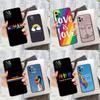 LOVE IS LOVE LGBT GAY PRIDE Soft Case For iPhone 16 Pro Max 13 12 Mini XS Max X XR 11 15 Pro Max 14 Plus Back Cover