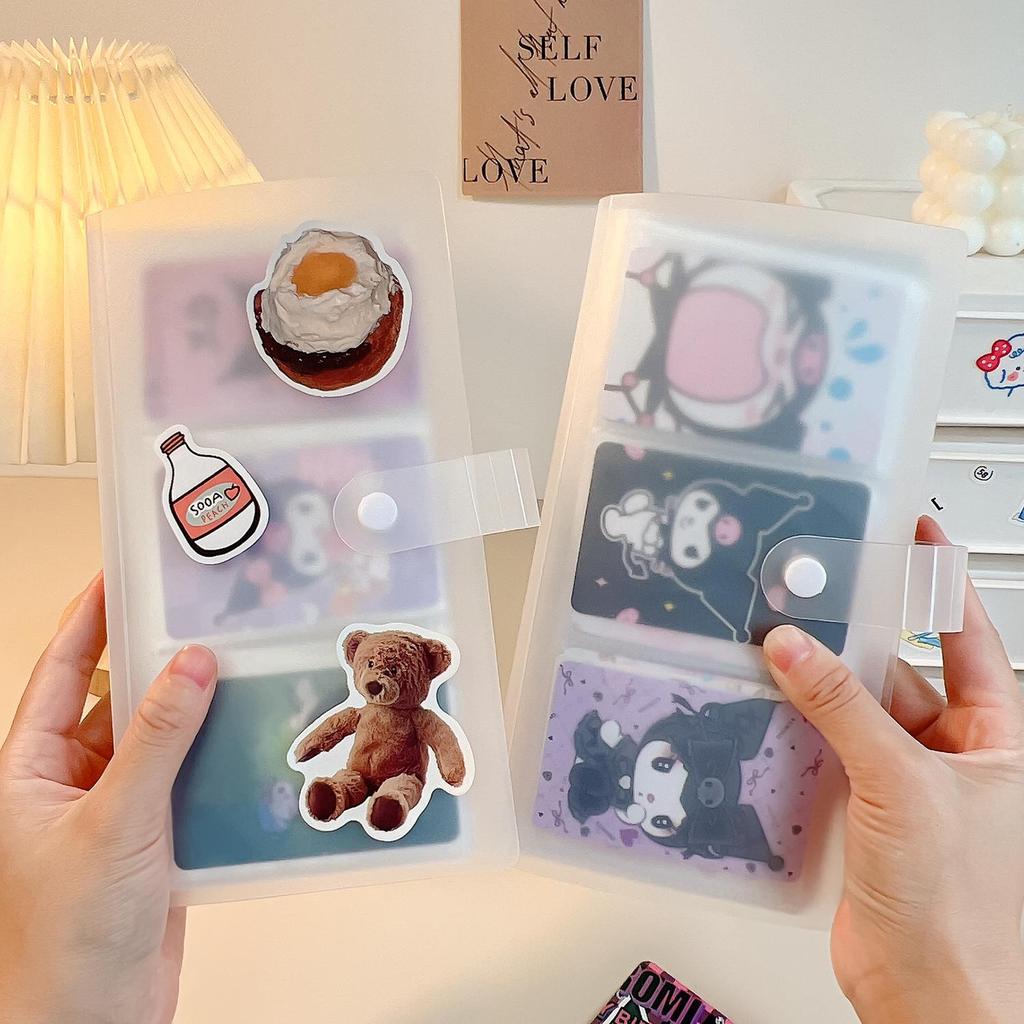 3-Zoll Polaroid Mini Transparentes Fotoalbum für Fotos, Tickets und Postkarten Scrapbook