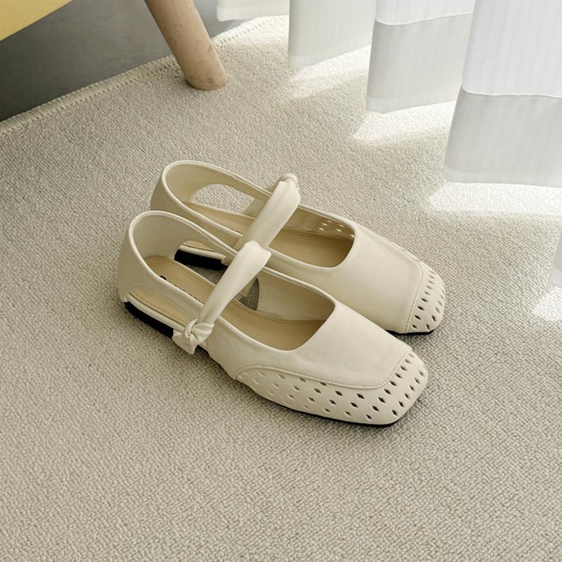 Fashion IPPEUM Ballet Flats Summer Sandals Shoes  2025 New Fashion Women Ballerina Shoes Mary Janes