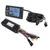 30A 3 Mode Sine Wave Bike Controller Set Water Proof Brushless Motor Controller S861 LCD Display Meter for Modification