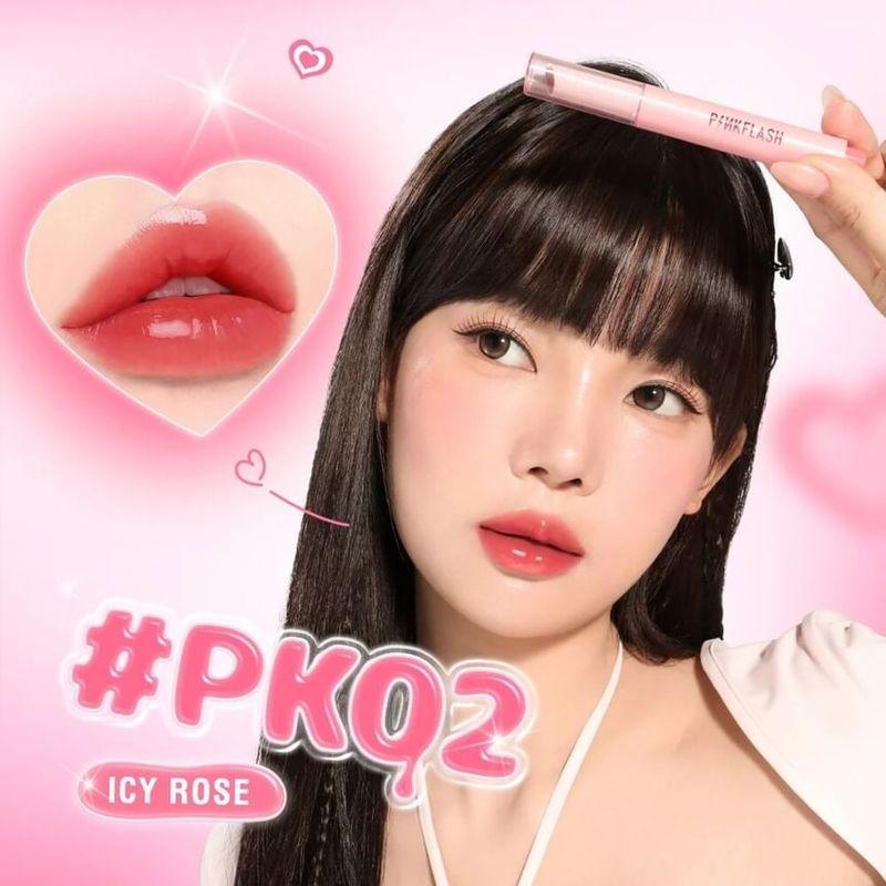 PINKFLASH - Schmelzender Glanz-Balsam - 2 Farben (P.)