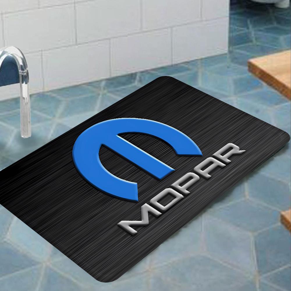 M-Mopar Entrance Door Mat Washable Non-Slip Living Room Sofa Chairs Area Mat Kitchen Alfombra