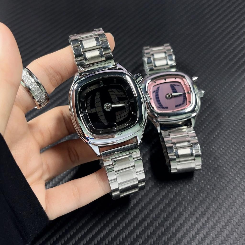 Millennium Technologie Voelt De Wind Trend Horloge Mannen En Vrouwen Vierkant Standaard Dynamische Wijzer