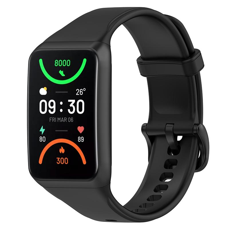 Für Oppo Band 2 Weiches TPU Uhrenarmband Schnellverschluss Ersatz Sport Uhrenarmband