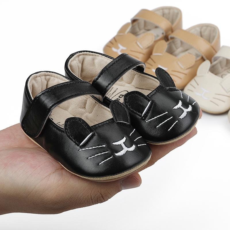 Kinder Baby Frühling Sommer Niedliche Weiche Bequeme Cartoon Katze Design Weichen Boden Rutschfeste Kleinkind Schuhe Freizeitschuhe
