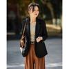 TERRE BLEUE Women's Casual Blazer Jacket