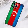 Azerbaijan Flag Phone Case For iPhone 17 Pro Max 16 15 13 12 11 14 Pro Max Plus 13 12 Mini 16e 17 Air Cover