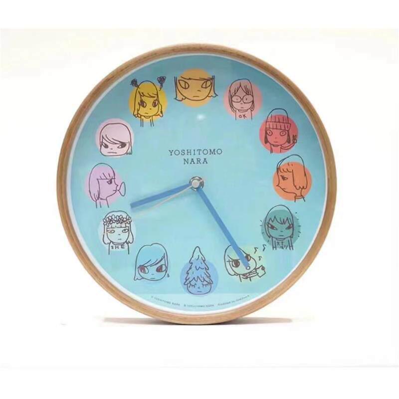 Yoshitomo Nara Limited Edition Wall Clock Alarm Art Piece 10 inch