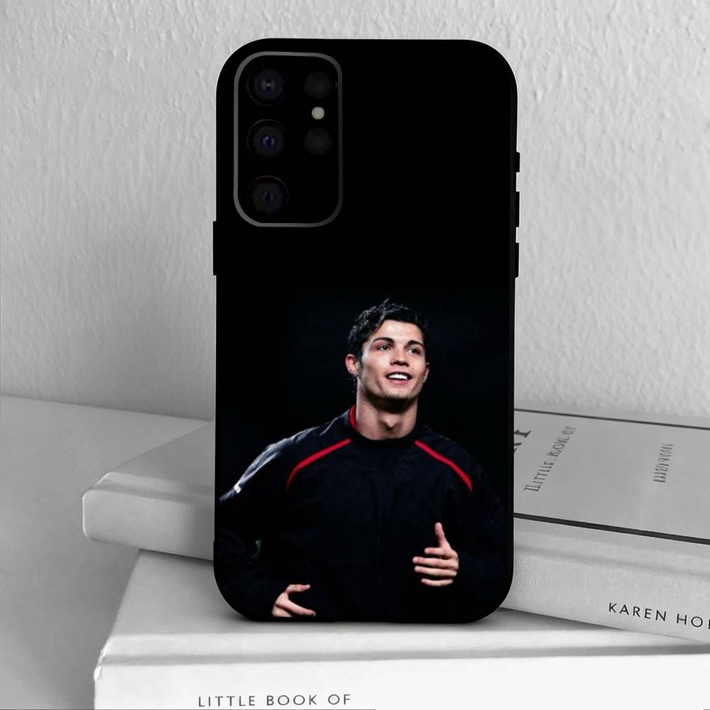 C-Cristiano-O R-Ronaldo-O Phone Case For Samsung S25,S24,S21,S22,S23,S30,Ultra,S20,Plus,Others Soft Black Cover