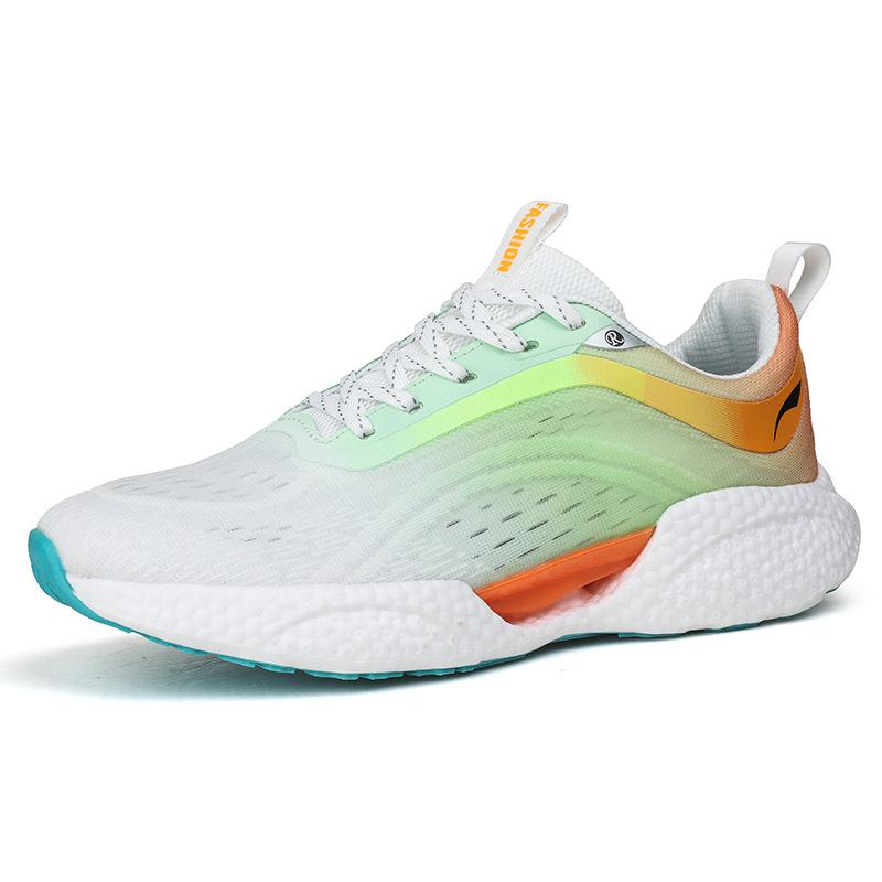 Übergröße Herrenmode Lässiger Sneaker Popcorn Leichte Laufschuhe Sommer Eisseide Atmungsaktiv Trendige Herrenschuhe