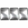 Nagao Cooking and Prep Set of X Dishwasher Stainless Made In Ideal for Deep Commercial Use Trays, Large, 3, 24.5 17.6 Cm, Shallow, Safe, Steel,