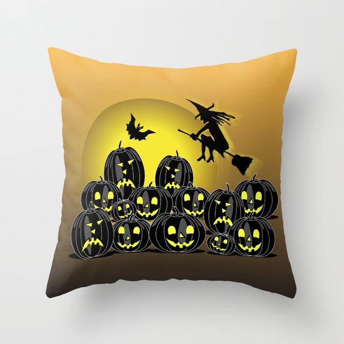 New Halloween Pumpkin Series Home Decoration Pillow Cushion Halloween Pillow Cover
