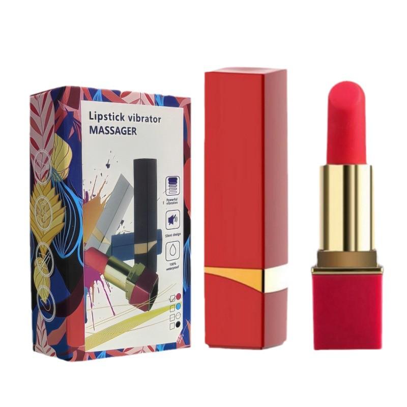 Women's Electric Mini Lipstick Vibrator: Magnetic Rabbit Egg Intimate Adult Toy
