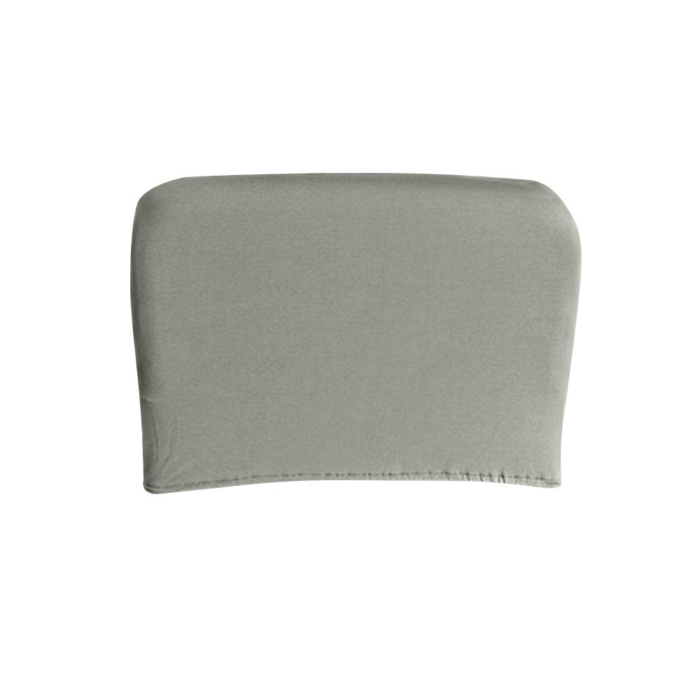 

Dustproof Chair Back Protection Comfortable Backrest Slipcover Chair Head Cover серый