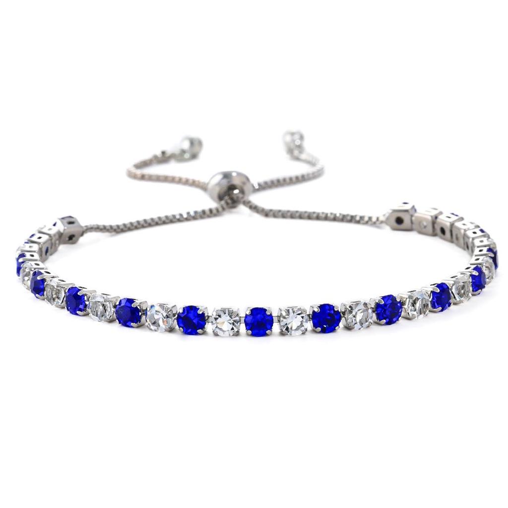 Women's High-End Zircon Crystal Bracelet - Elegant Fashion Accessory