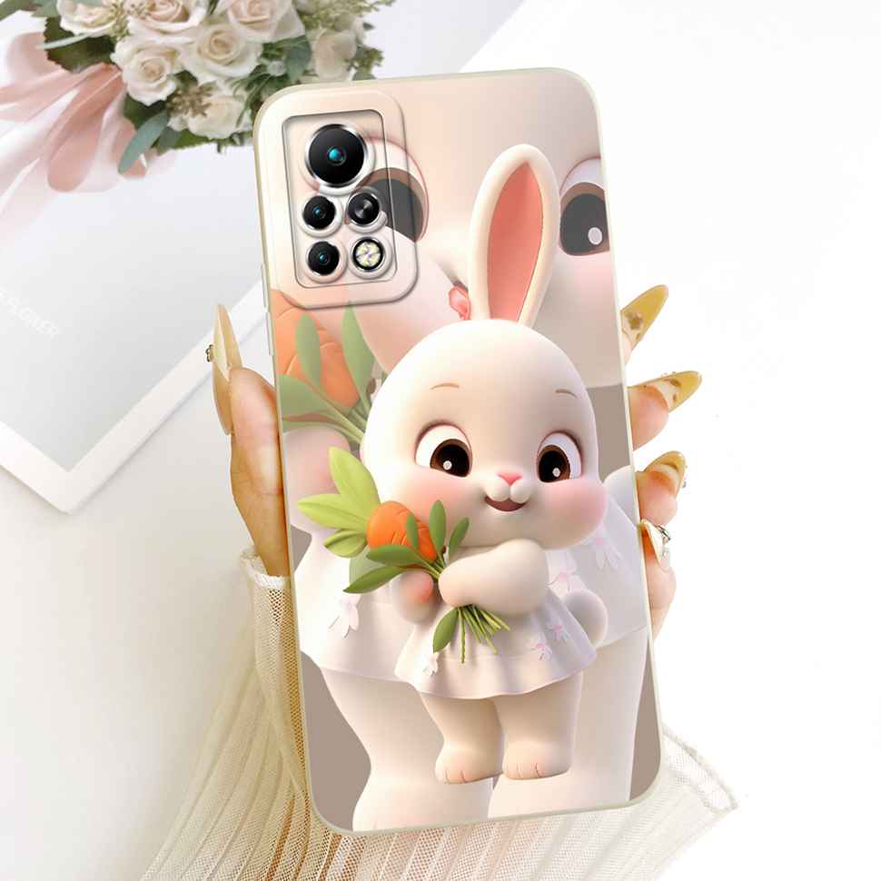 Infinix Note 11 Pro Hülle „Glückskatze Sonnenblume“ Silikon-Softcover für Infinix Note 11 Pro X697