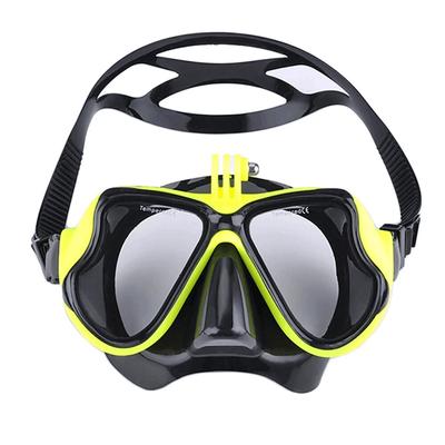 Professionelle Unterwassermaske Kamera Tauchmaske Schwimmbrille Schnorchel Tauchkamerahalter für GoPro