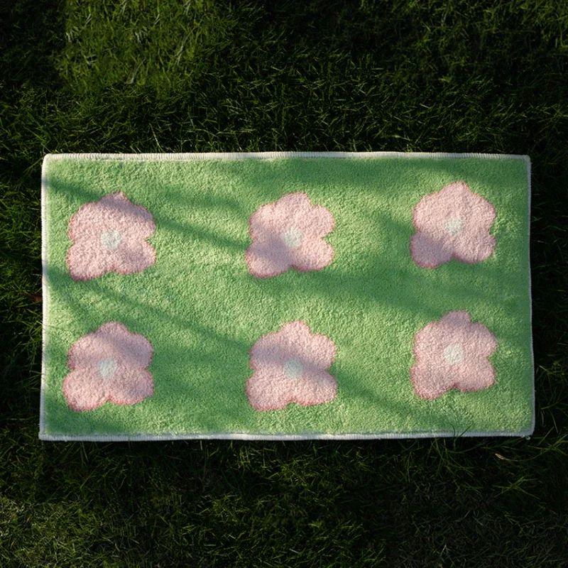 

VIKAMA Простой однотонный ковер из мягкого кружева, коврик для прихожей, коврик для гостиной под диван и журнальный столик, коврик для спальни у кровати 40X60CM(1.3X2FT