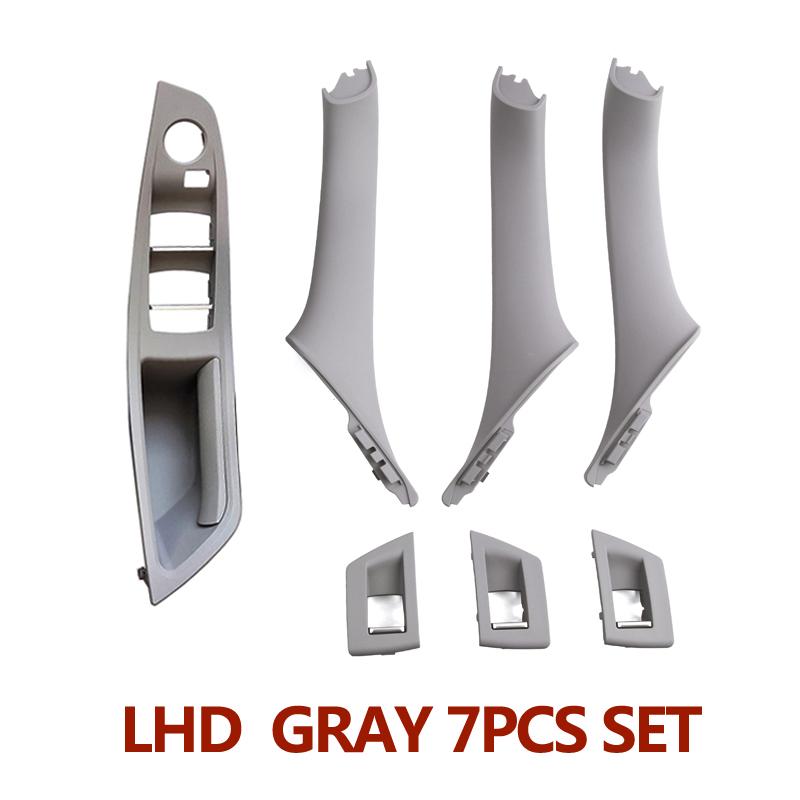 Left Hand Driver Interior Door Armrest Pull Handle Set For BMW 5 Series F10 F11 520i 523i 525i 528i 535i 2009-2016