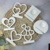 Heart Candlestick Molds Love Heart Candle Holder Molds with Base for DIY Craft Tealight Candle Holder Room Decorations