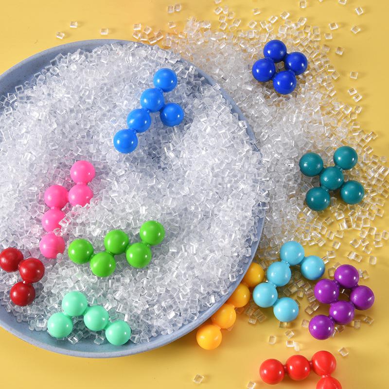 Cross-Border Magic Beads Pyramid IQ Puzzle: Brain-Burning Reasoning Game
