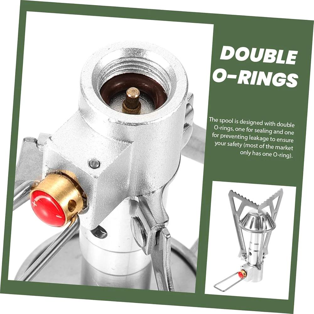 Portable Aluminum Alloy Ultra Light Picnic Cooking Camp Stove Survival Furnace Outdoor Camping Gas Cooker Camping Accessories