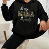 Damen Kapuzenpullover, Fleece-Innenfutter & Kängurutasche