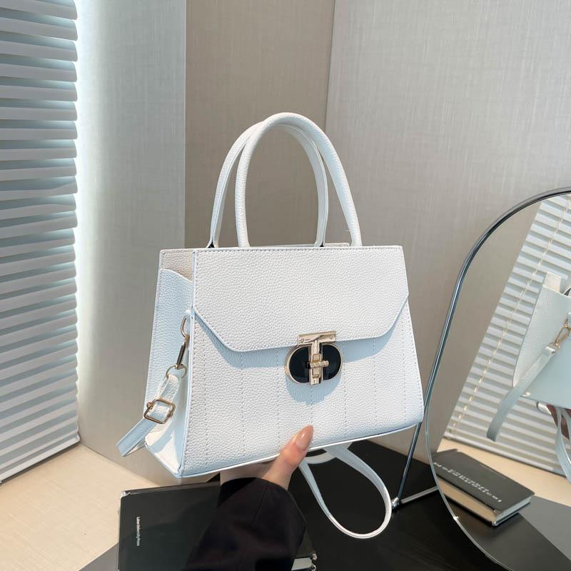 Fashion embroidery thread autumn new casual simple retro fashion portable crossbody shoulder small square bag