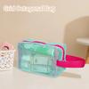 Functional Clear Meshes Cosmetic Pouch Makeup Organizers For Women Compact Size Fit Makeup Brushes And Personal Care Items