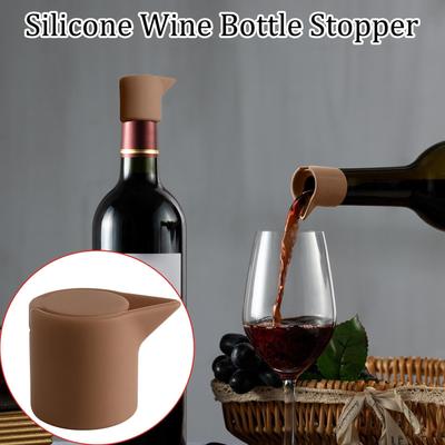 Wine Stopper Beverage Bottle Sealers 3 Pieces Silicone Wine Savers For Kitchen Outdoor Picnics Restaurants Wedding Planners