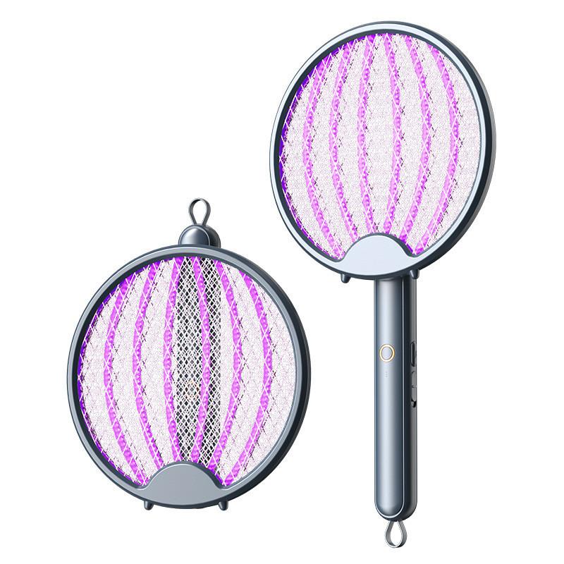 Rechargeable Folding Mosquito Swatter Fully Automatic Intelligent Fly Swatter Household USB Mosquito Repellent New