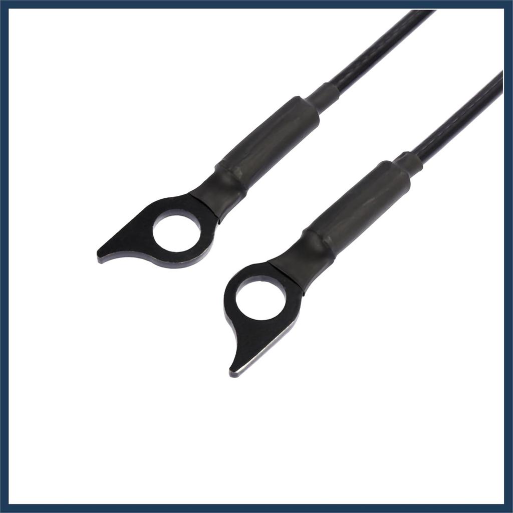 Pair Rear Tailgate Cables Lift Gate Support Straps Pickup for Dodge for Ram 1500 2500 3500 1994-2002 55345124AB 55345125AB Stylish Design