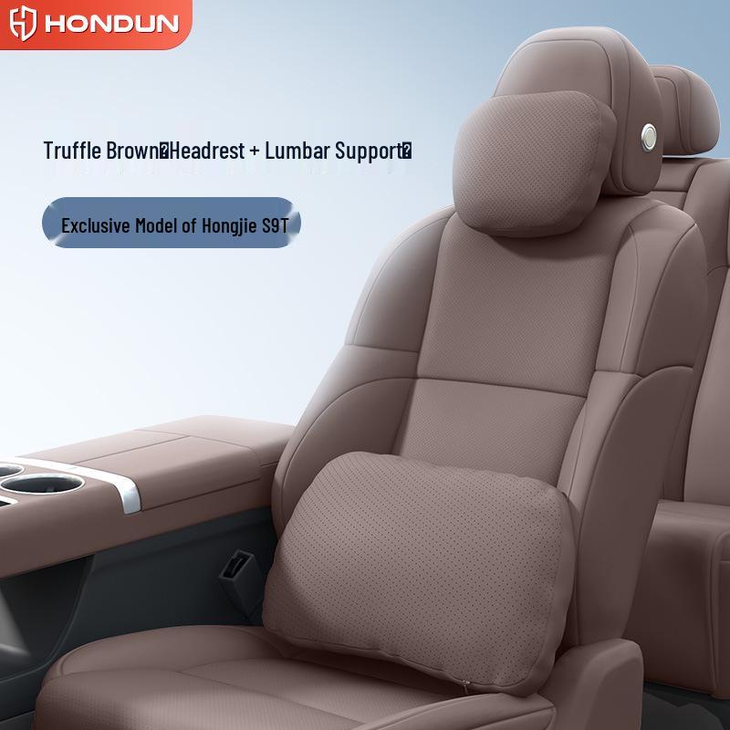 Essential Accessories for Hongqi S9T: Headrest, Lumbar and Neck Support Pillow, Waist Protection, Comprehensive Car Interior Décor