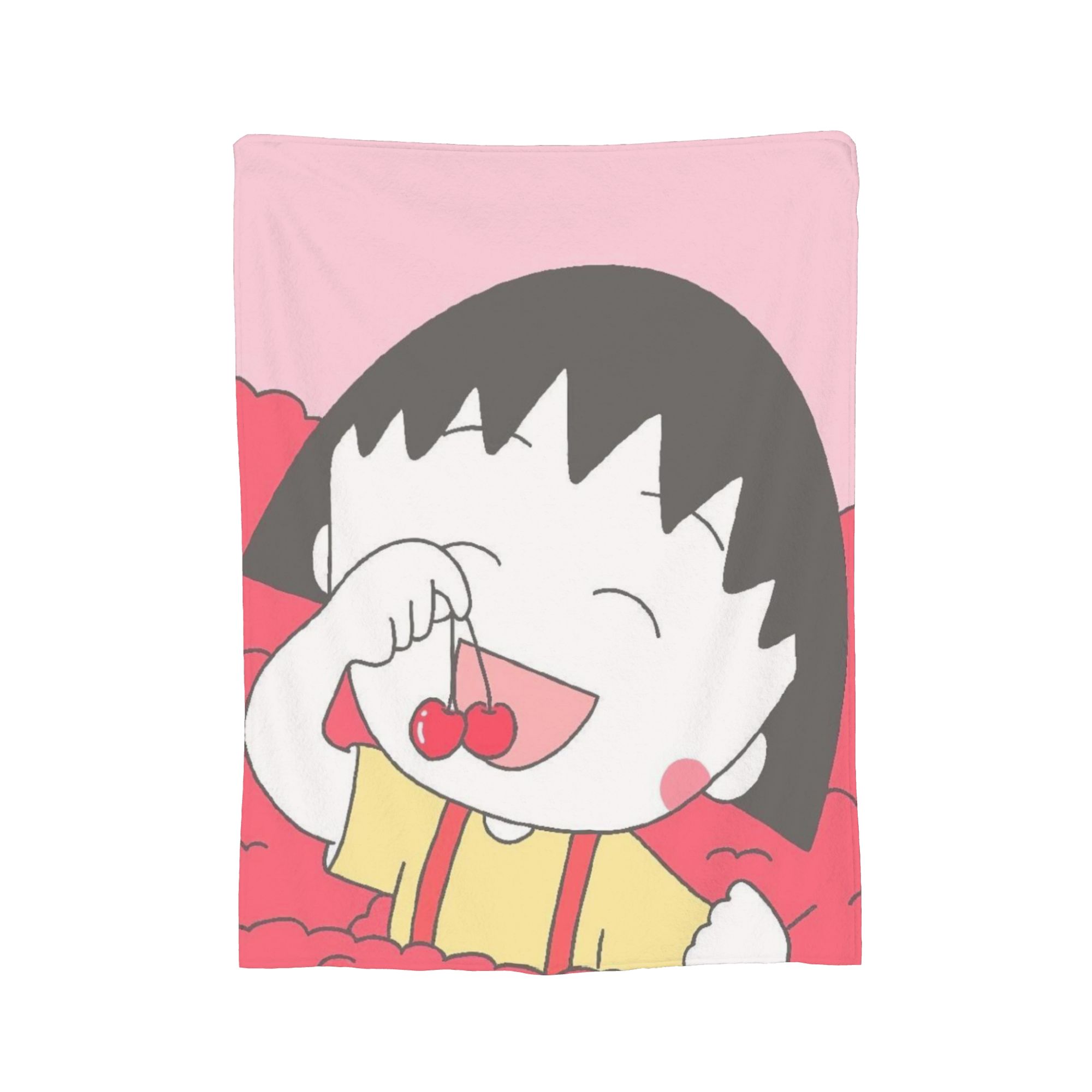 

Anime Chibi Maruko Chan Blankets Fleece All Season Multi-function Ultra-Soft Throw Blankets for Sofa Travel Plush Thin Quilt 30x40in