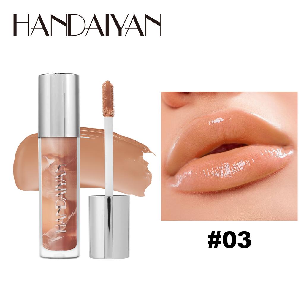 Handaiyan Mirror Lip Glaze Marble Feuchtigkeitsspendender Lipgloss Lippenstift Lipgloss
