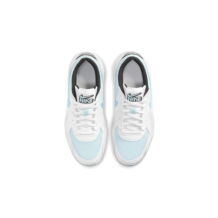 Nike Air Max Excee Power Up GS Glacier Blue Kids Sneakers White Black CW5834-400