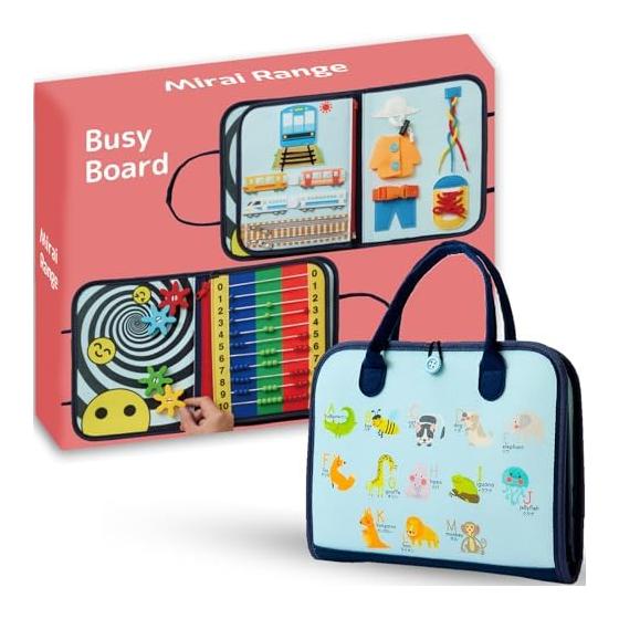 Busy Board Montessori Educational Toy Food Sanitation Law Compliant English Number Toy