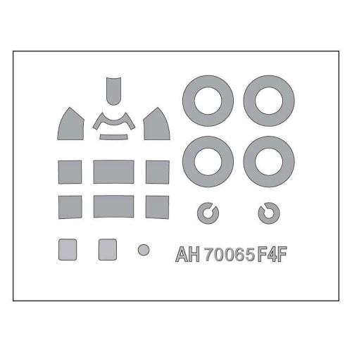 ARMA HOBBY 1/72 F4F-4 Wildcat Operation Torch Plastic Model Kit ADL70065