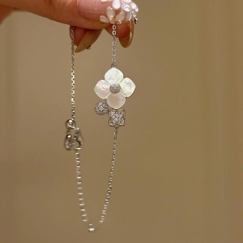 

Браслет-подвеска с цветком рябчика из циркона Модный Элегантный Темпераментный Браслет Универсальный Легкая Роскошь Высококлассные Ювелирные Изделия Женщины