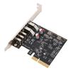 5 Ports PCIE USB 3.0 Card 10Gbps PCI Express To USB3.0 Type C Expansion Card for Desktop PC