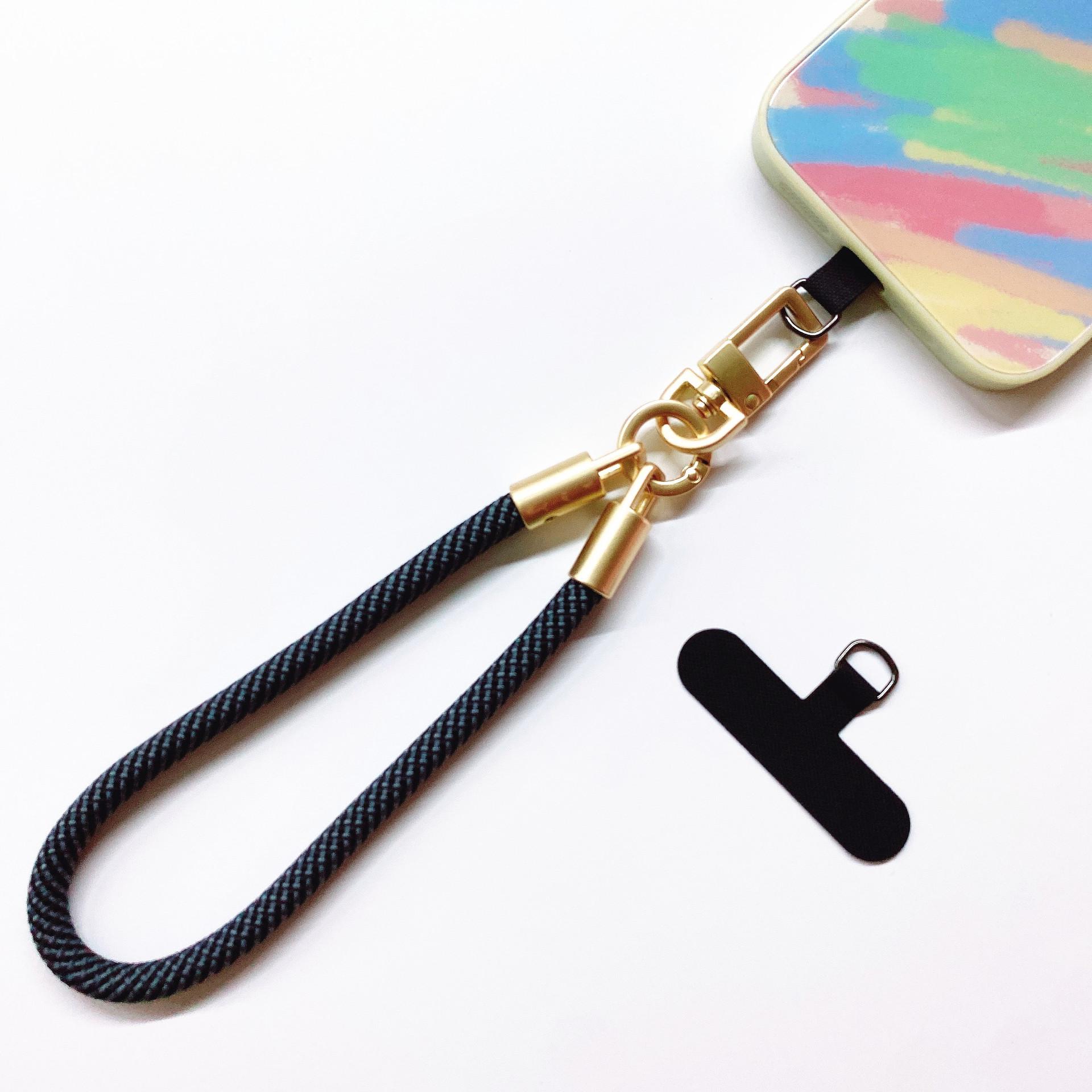 Outdoor Multi-Functional Polyester Phone Lanyard and Camera Wrist Strap Ring