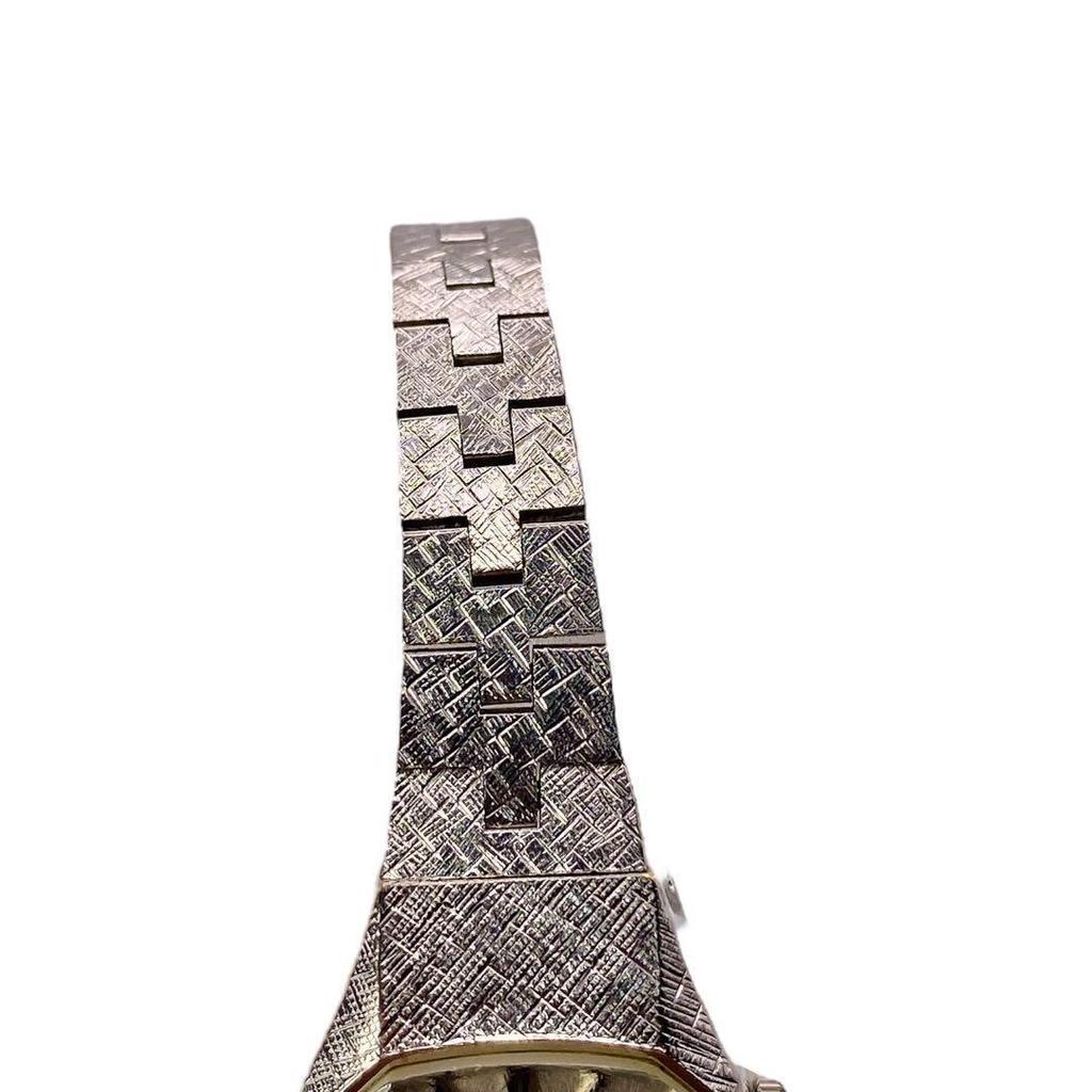 [USED] SEIKO Hand-Wound Chain Silver Women's Watch 1221