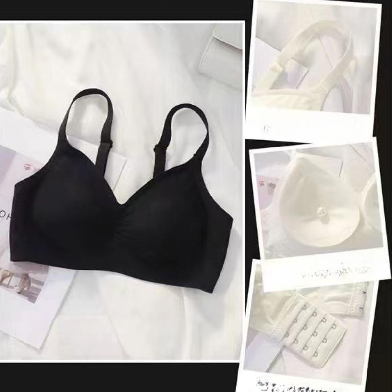 

Женский однотонный бесшовный бюстгальтер пуш-ап, тип с внешней расширяемостью, против отвисания, с контролем боковых косточек, беспроводное нижнее белье 2XL