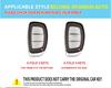 Premium Key Cover for Beijing Hyundai ix35, Lingdong, Mingtu, Langdong, Yuedong, Rena, and Festa