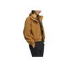 Adidas Neo Solid Color Lambswool Stand Collar Jacket Women Jacket Ginger-Yellow HZ2421