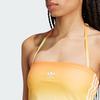 Adidas Originals Gradient Logo Sports Tank Top Women Tops Orange Yellow JF8269