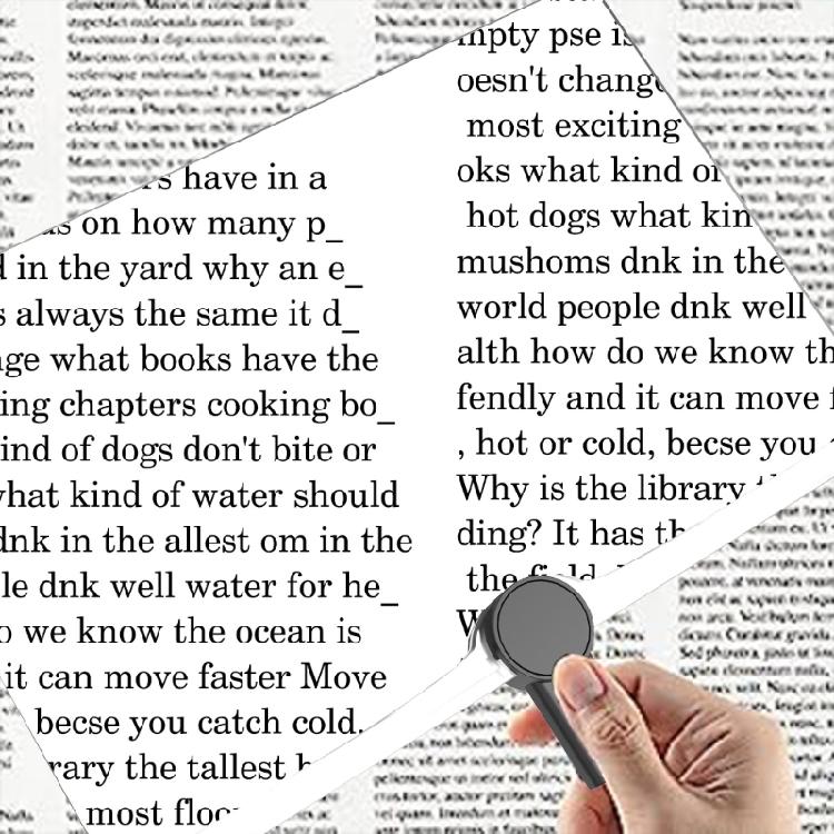 1.8X Magnifying Glass Full Page Magnifiers for Senior 9.5x6.7'' Magnifying Lens