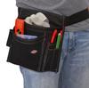Dickies Tool Belt with Pouch and Work Durable Canvas Adjustable Belt for a Custom Black 5-Pocket Single-Sided Apron, Construction, Fit,