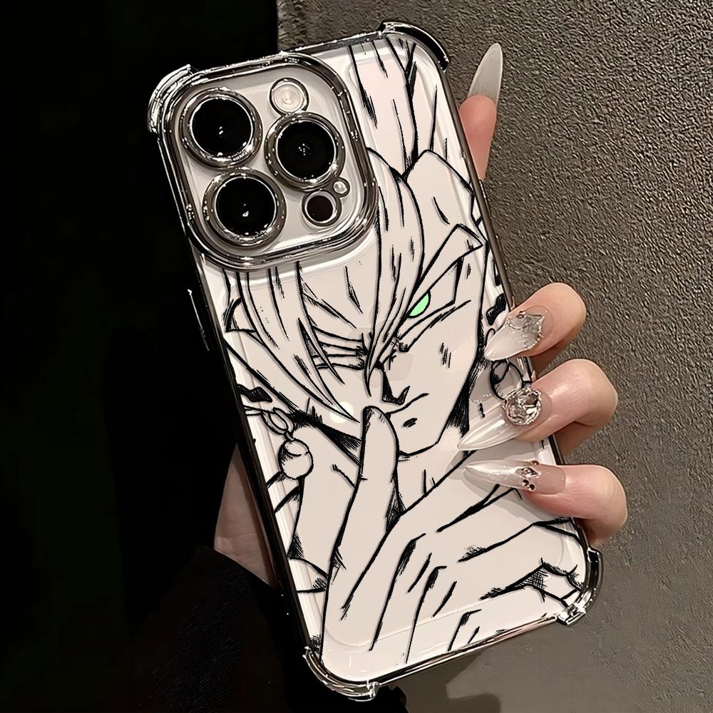 Line Cool Anime Kakarottoes Hot Plating Phone Case For IPhone 17 17e 16e 16 15 14 13 12 11 Pro Max X XR XSMax 7 8 Mini Air Plus